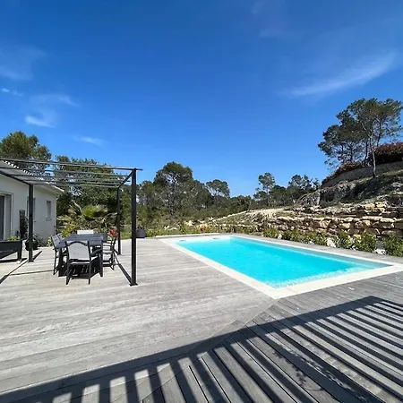 Vila Paisible Avec Piscine Proche Du Pic Saint-loup