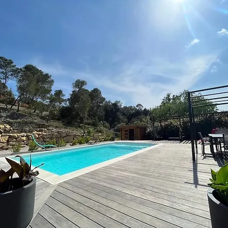 Paisible Avec Piscine Proche Du Pic Saint-loup *