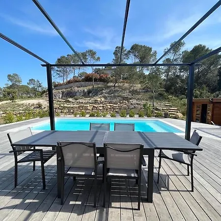 Paisible Avec Piscine Proche Du Pic Saint-loup Villa *