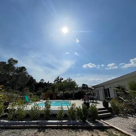 Paisible Avec Piscine Proche Du Pic Saint-loup