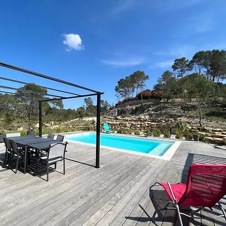 Paisible Avec Piscine Proche Du Pic Saint-loup Vila *