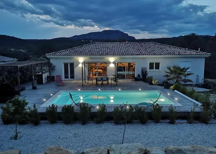 Villa Paisible Avec Piscine Proche Du Pic Saint-loup Saint-Jean-de-Cuculles