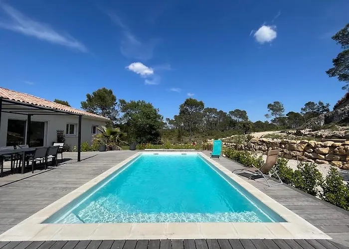 Villa Paisible Avec Piscine Proche Du Pic Saint-loup Saint-Jean-de-Cuculles